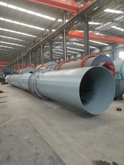 High-Efficiency Industrial Stainless Steel Rotary Drum Dryer